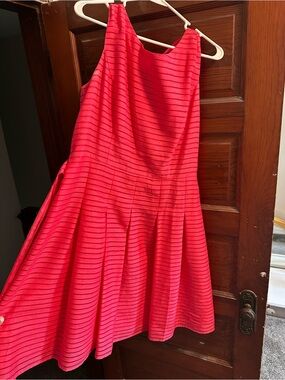 Pink Fit-and-Flare Dress Tommy Hilfiger